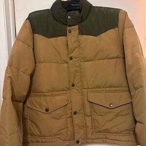 Lucky Brand Two-Tone Puffer Jacket XXL Mens